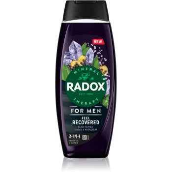Radox Feel Recovered Gel de duș pentru bărbați 2 in 1 - imagine 2